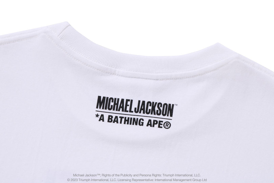 【 BAPE X MICHAEL JACKSON 】L/S TEE