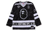 【 BAPE X MITCHELL & NESS 】NHL LOS ANGELES KINGS MESH HOCKEY JERSEY L/S TEE