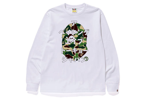 ABC CAMO JAPANESE LETTERS L/S TEE