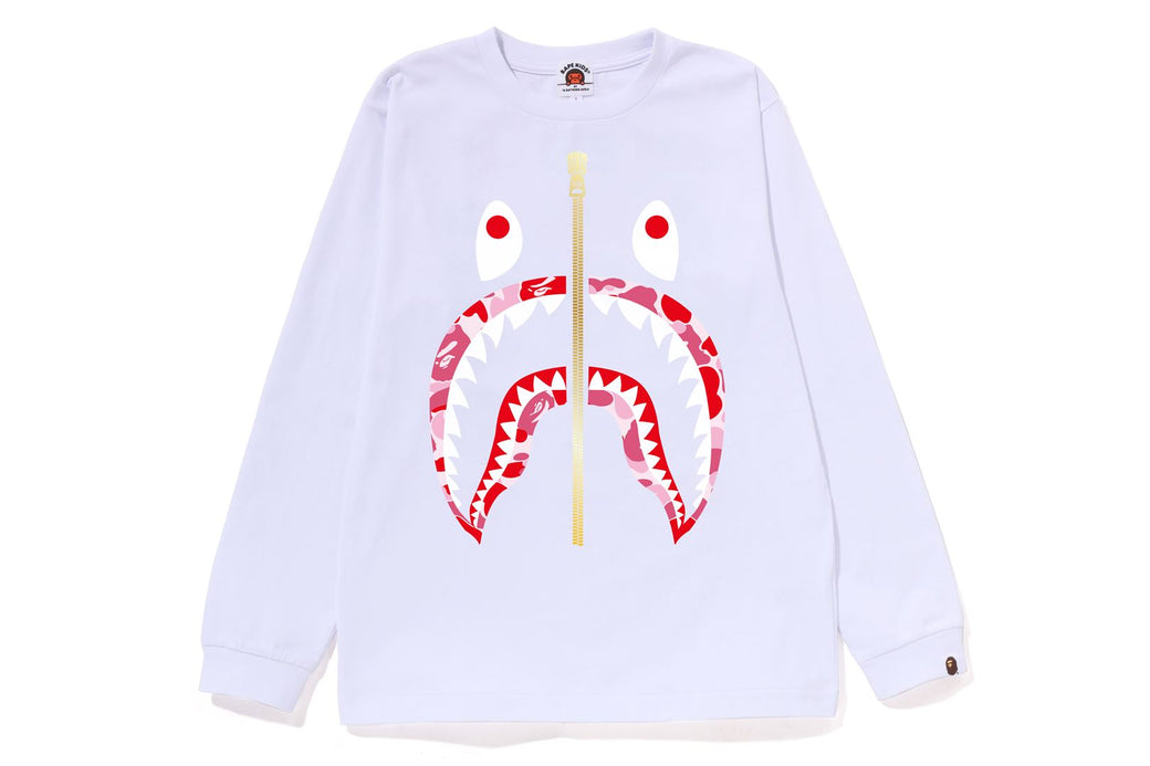 Bape shark camo shirt on sale