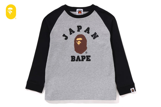 JAPAN COLLEGE CITY RAGLAN L/S TEE