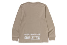 【 BAPE X GRIP SWANY 】 L/S TEE