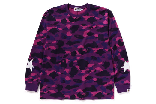 COLOR CAMO RELAXED FIT L S TEE bape