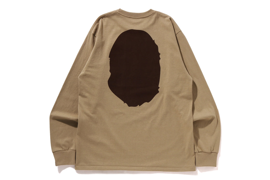 BIG APE HEAD L/S TEE