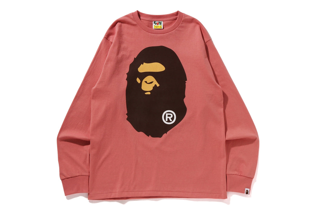 BIG APE HEAD L/S TEE