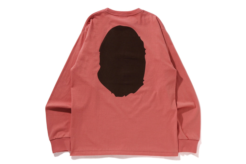 BIG APE HEAD L/S TEE