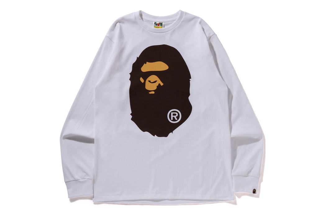 BIG APE HEAD L/S TEE | bape.com