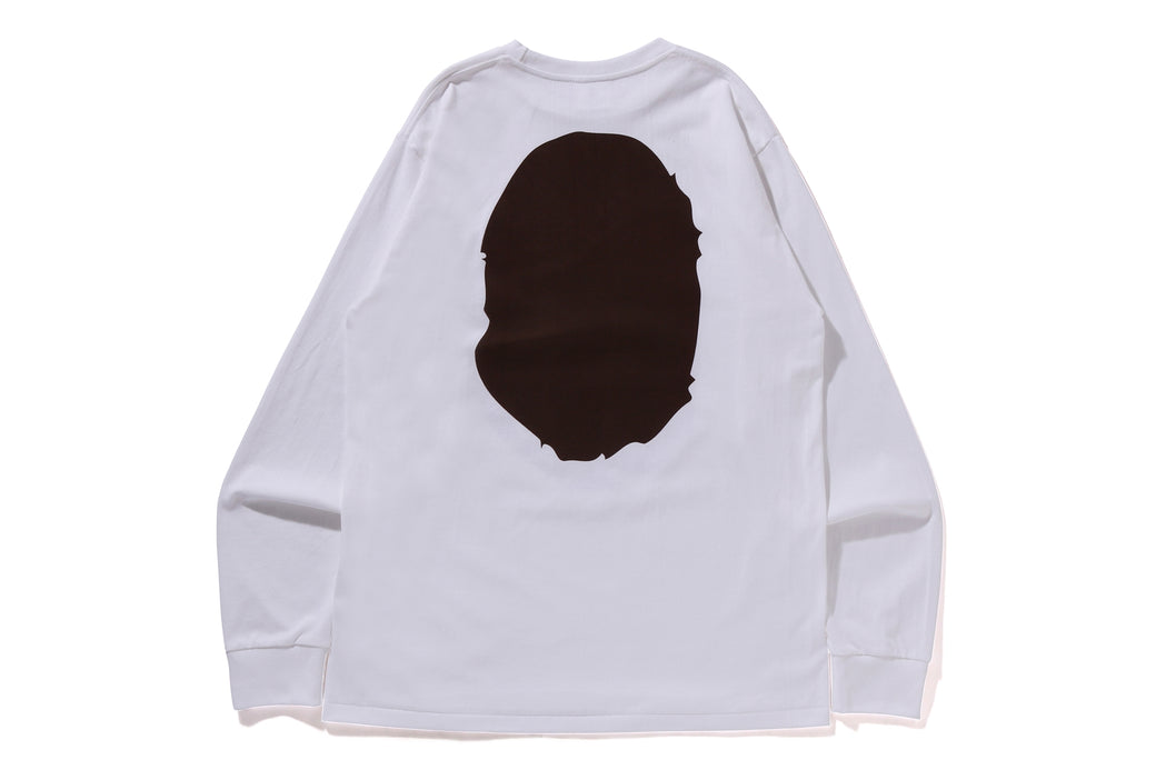 BIG APE HEAD L/S TEE | bape.com