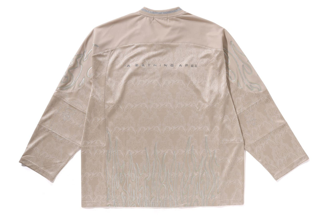 FLAME FOOTBALL JERSEY | bape.com