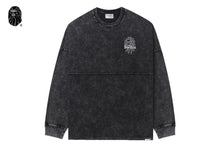 BAPE BLACK EMBROIDERY LONG TEE