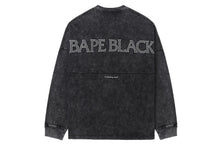 BAPE BLACK EMBROIDERY LONG TEE