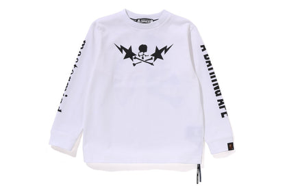 【 BAPE X MMJ 】SHARK LS TEE