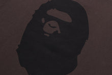 APE HEAD BRUSHED COTTON LS TEE