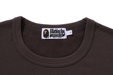 APE HEAD BRUSHED COTTON LS TEE