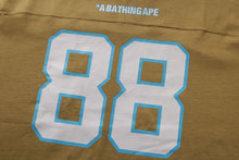 BAPE FOOTBALL RELAXED FIT LS TEE