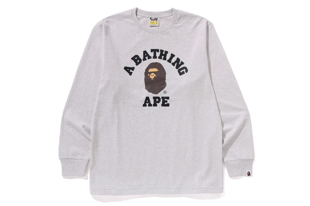 COLLEGE LS TEE | bape.com