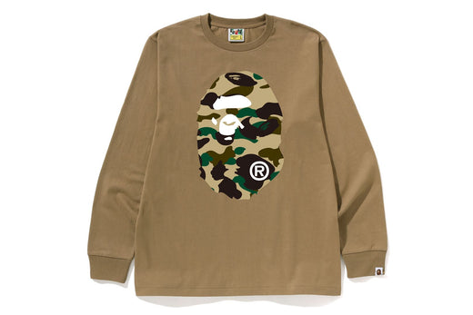 トップス BAPE 1ST CAMO BIG APE HEAD LS TEE 1ST CAMO BIG APE HEAD LS TEE | bape.com