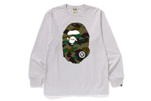 1ST CAMO BIG APE HEAD LS TEE