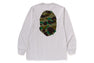 1ST CAMO BIG APE HEAD LS TEE