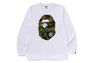 1ST CAMO BIG APE HEAD LS TEE