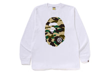 1ST CAMO BIG APE HEAD LS TEE