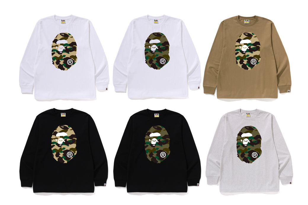 Bape big head camo tee best sale