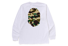 1ST CAMO BIG APE HEAD LS TEE