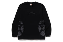 JAPANESE TATTOO SIDE BIG APE HEAD LS TEE