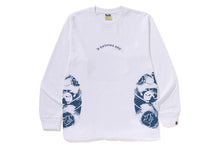 JAPANESE TATTOO SIDE BIG APE HEAD LS TEE