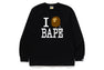 I LOVE BAPE LS TEE