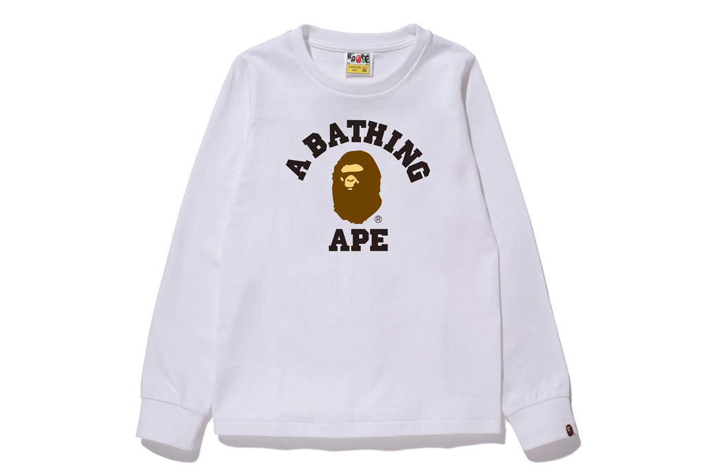 COLLEGE LS TEE | bape.com