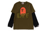 BAPE LAYERED SLEEVES LS TEE