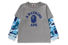 ABC CAMO COLLEGE LAYERED SLEEVES LS TEE