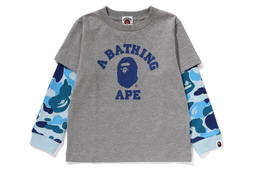 ABC CAMO COLLEGE LAYERED SLEEVES LS TEE