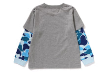 ABC CAMO COLLEGE LAYERED SLEEVES LS TEE