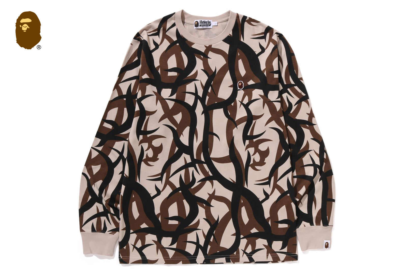 国内配送★A BATHING APE★ABC CAMO ONE POINT LS TEE 6色 ABC CAMO NYC ONE POINT LS TEE | bape.com