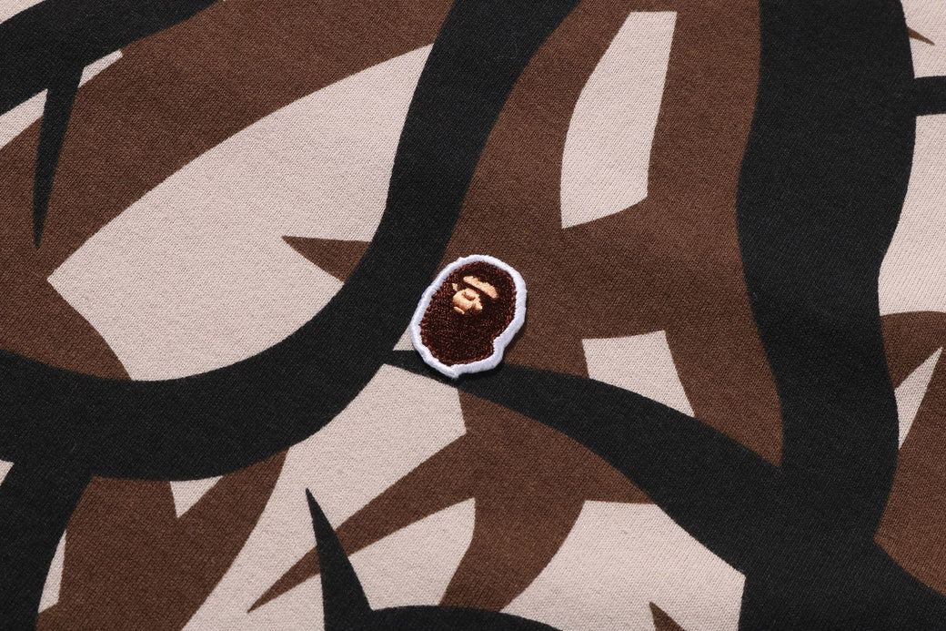 ABC CAMO ONE POINT LS TEE | bape.com