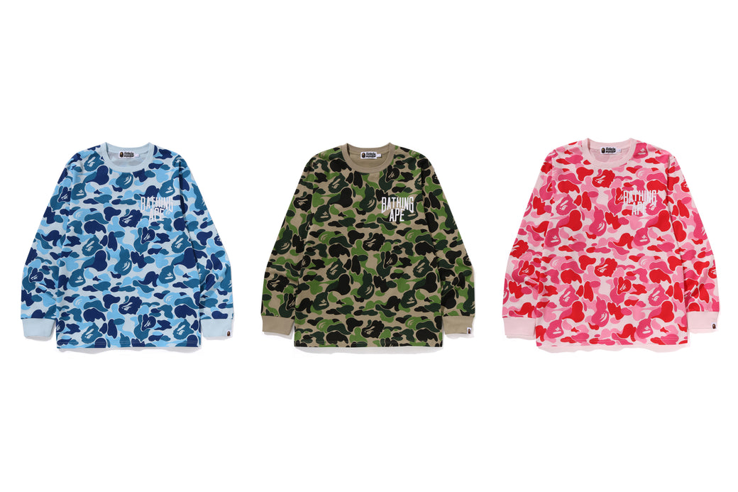 ABC CAMO NYC ONE POINT LS TEE | bape.com ABC CAMO NYC ONE POINT LS TEE | bape.com