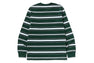 ONE POINT STRIPE LS TEE