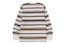 ONE POINT STRIPE LS TEE