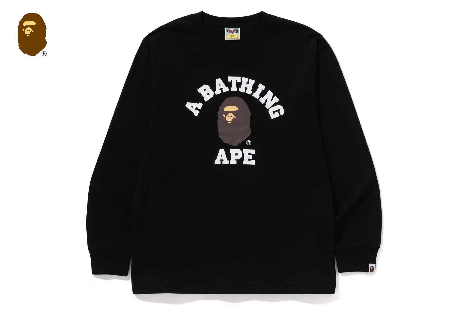 COLLEGE LS TEE | bape.com COLLEGE LS TEE | bape.com