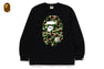 ABC CAMO BIG APE HEAD LS TEE