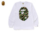 ABC CAMO BIG APE HEAD LS TEE