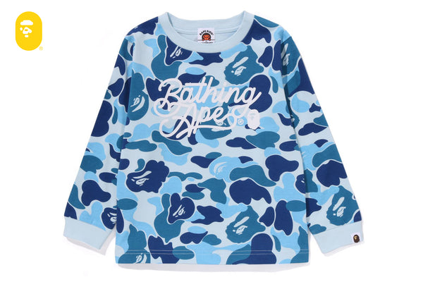 激レアXL新品同様！BAPE ABCカモrelaxedメッシュロンT青迷彩 ABC CAMO MESH RELAXED FIT L/S TEE MENS – eu.bape.com