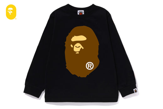 トップス 558 BAPE Busy Works Ape Head LS Tee XS BIG APE HEAD LS TEE | bape.com