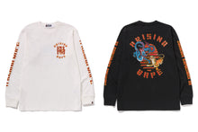 A RISING BAPE L/S TEE