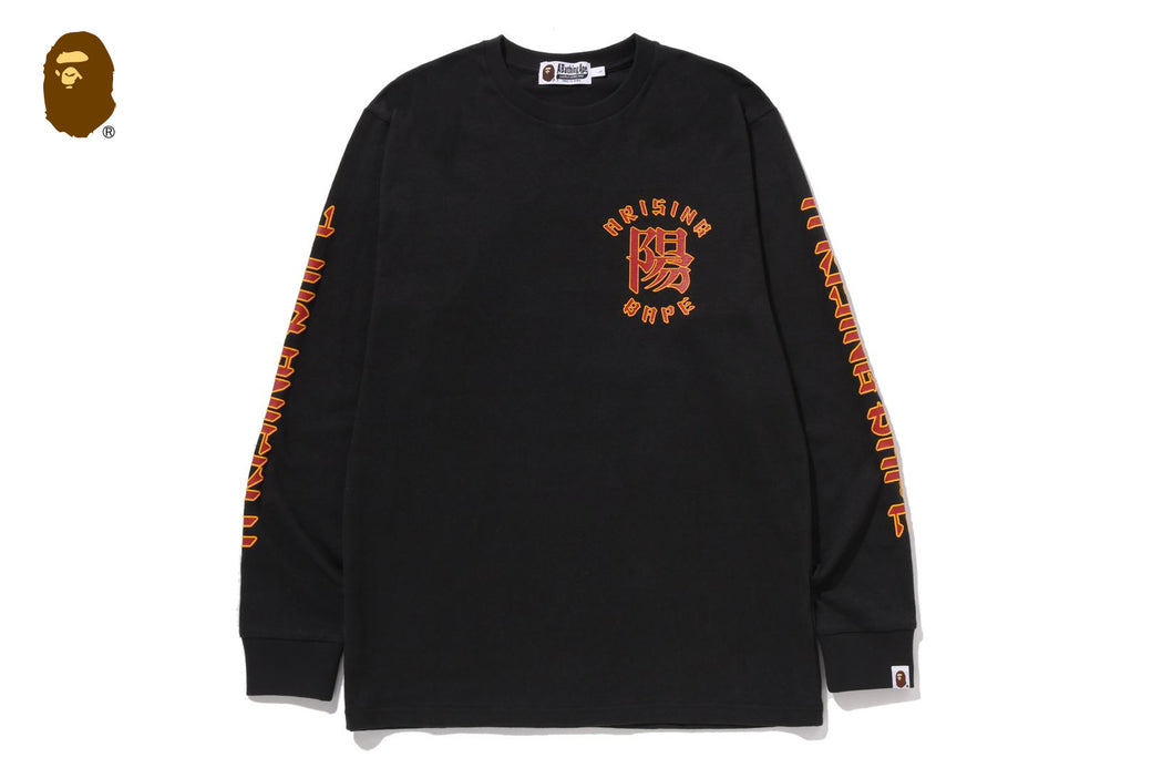 A RISING BAPE L/S TEE | bape.com