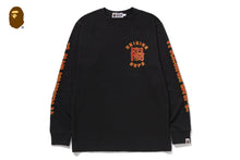 A RISING BAPE L/S TEE