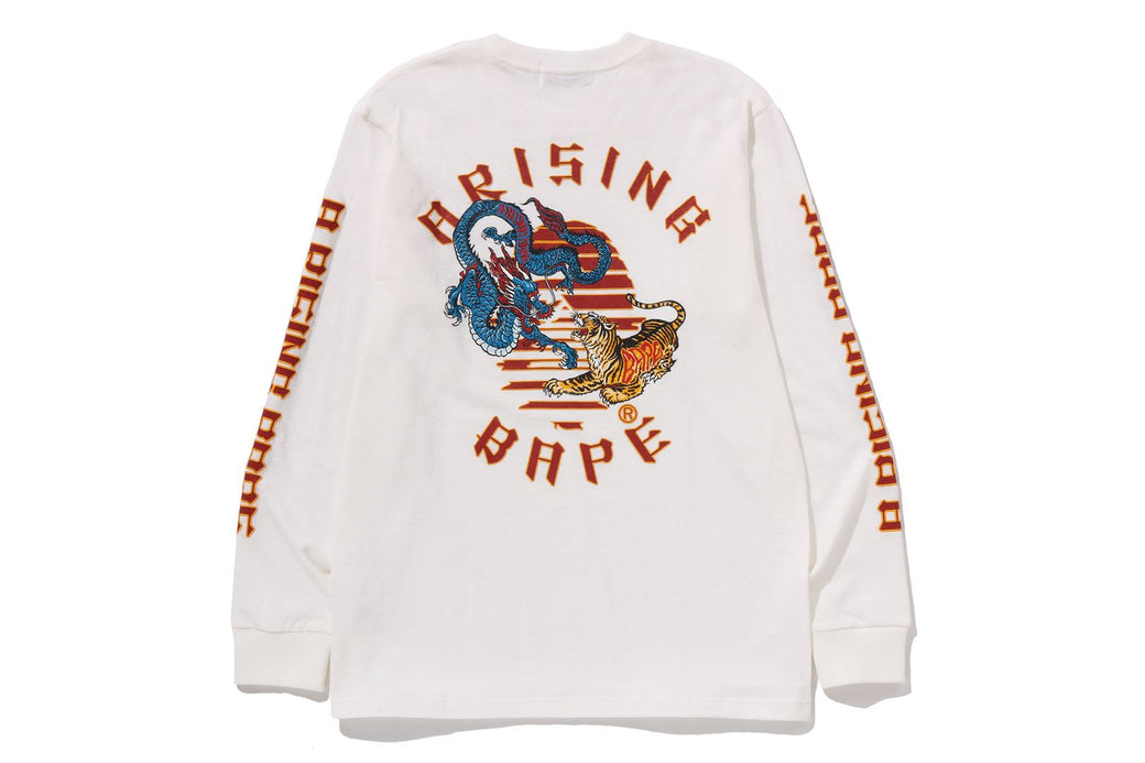 A RISING BAPE L/S TEE | bape.com