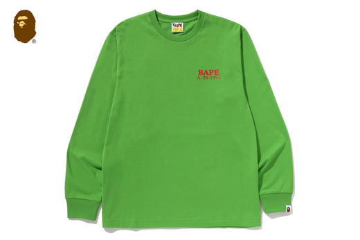 MOON APE HEAD OLD PHOTO L/S TEE | bape.com